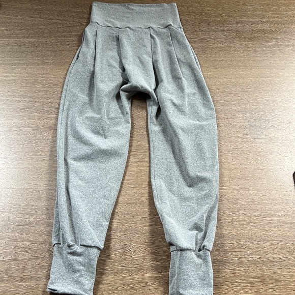 Port de Bras Jazmin pants gray jersey sz S/M super soft haram pleated - Picture 6 of 7